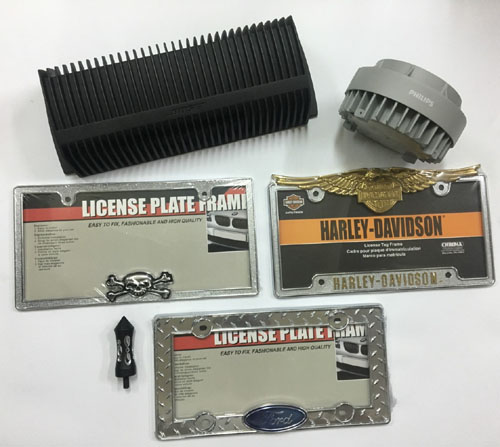 Cast Licence Plates and Heat Radiators